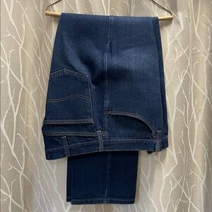 Lee Indigo Mens Jeans Regular Fit Straight Leg Size 36 x 32, gently worn
